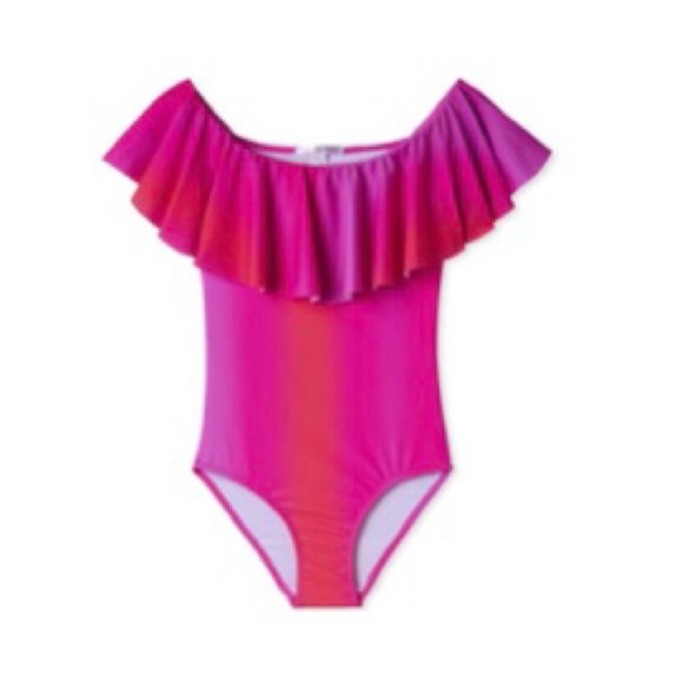 Stella Cove NWT ruffle one-piece bathing suit
